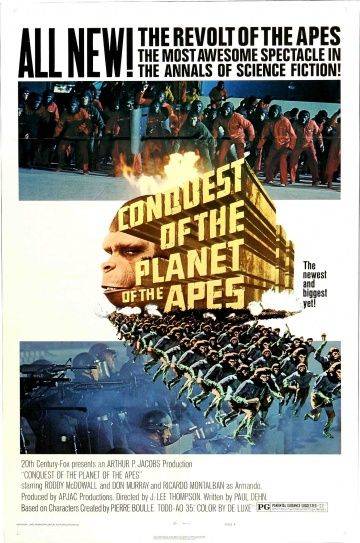 Завоевание планеты обезьян / Conquest of the Planet of the Apes (1972)